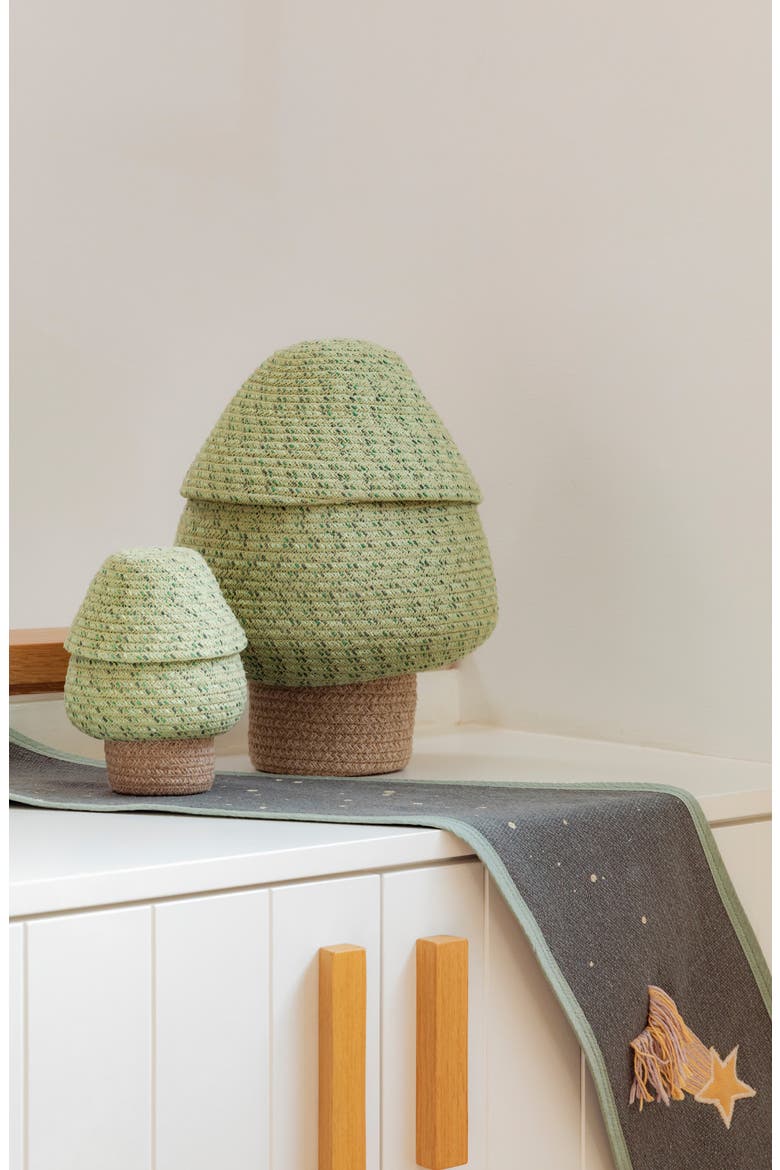 Tree Basket, Alternate, color, GREEN