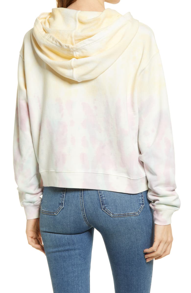 AllSaints Pippa Tie Dye Hoodie, Alternate, color,