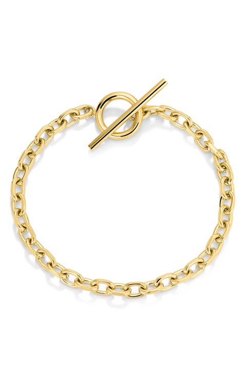 Cuban Chain T Bar Bracelet