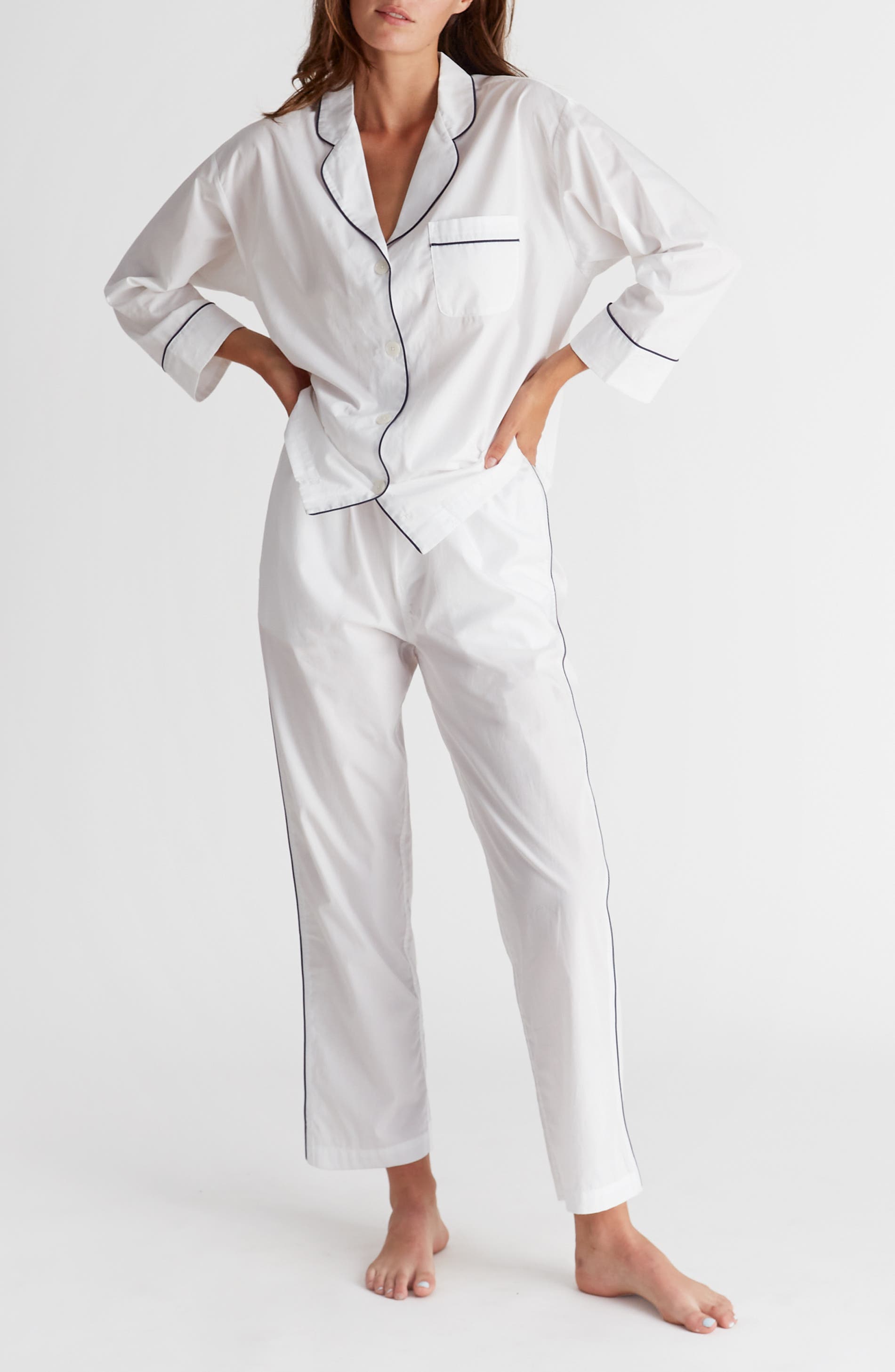 White Poplin