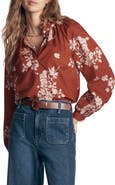Boden Erica Cotton Frill Top