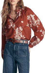 Boden Erica Cotton Frill Top