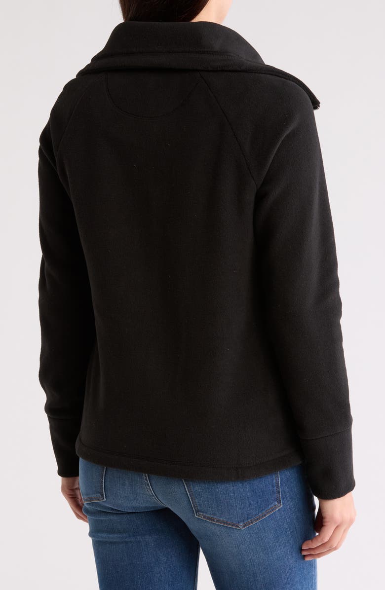 Calvin Klein Zip Fleece Jacket, Alternate, color, 