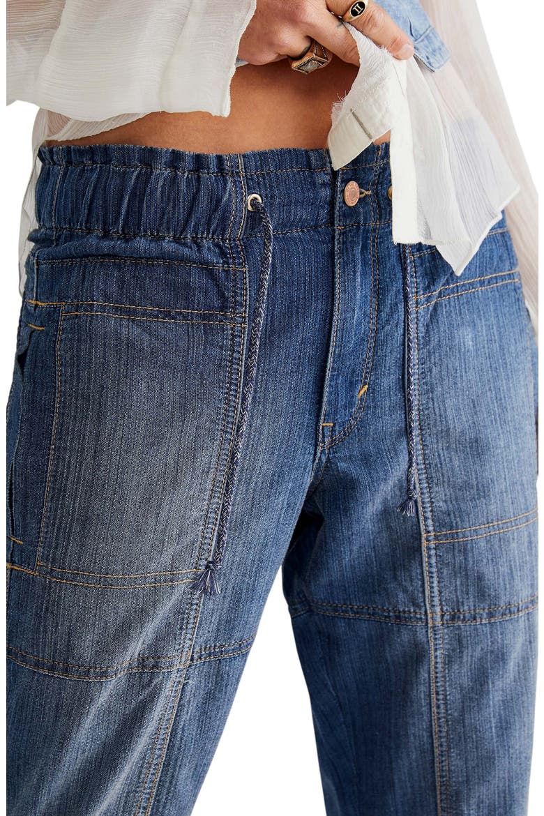 Angelo Tie Waist Jeans, Alternate, color, PURE WATER