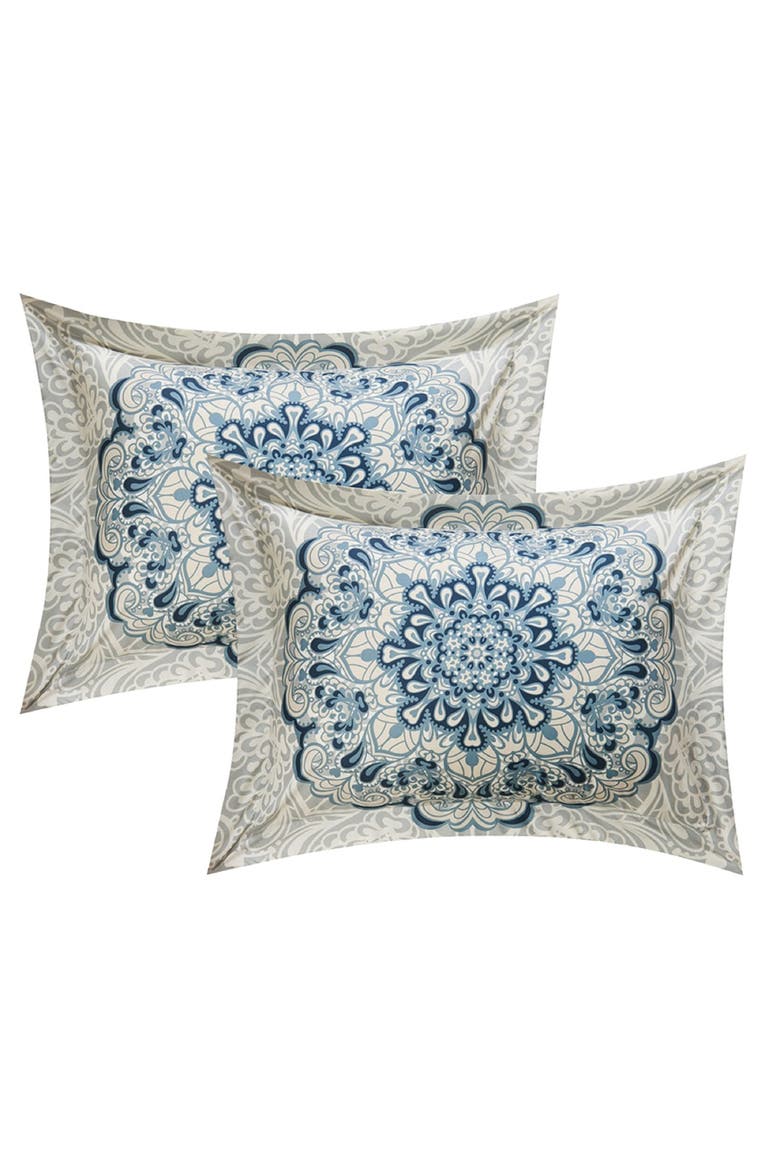 Sacle Design CHIC King Carlie Reversible Boho Inspired Large Scale Medallion Print ...