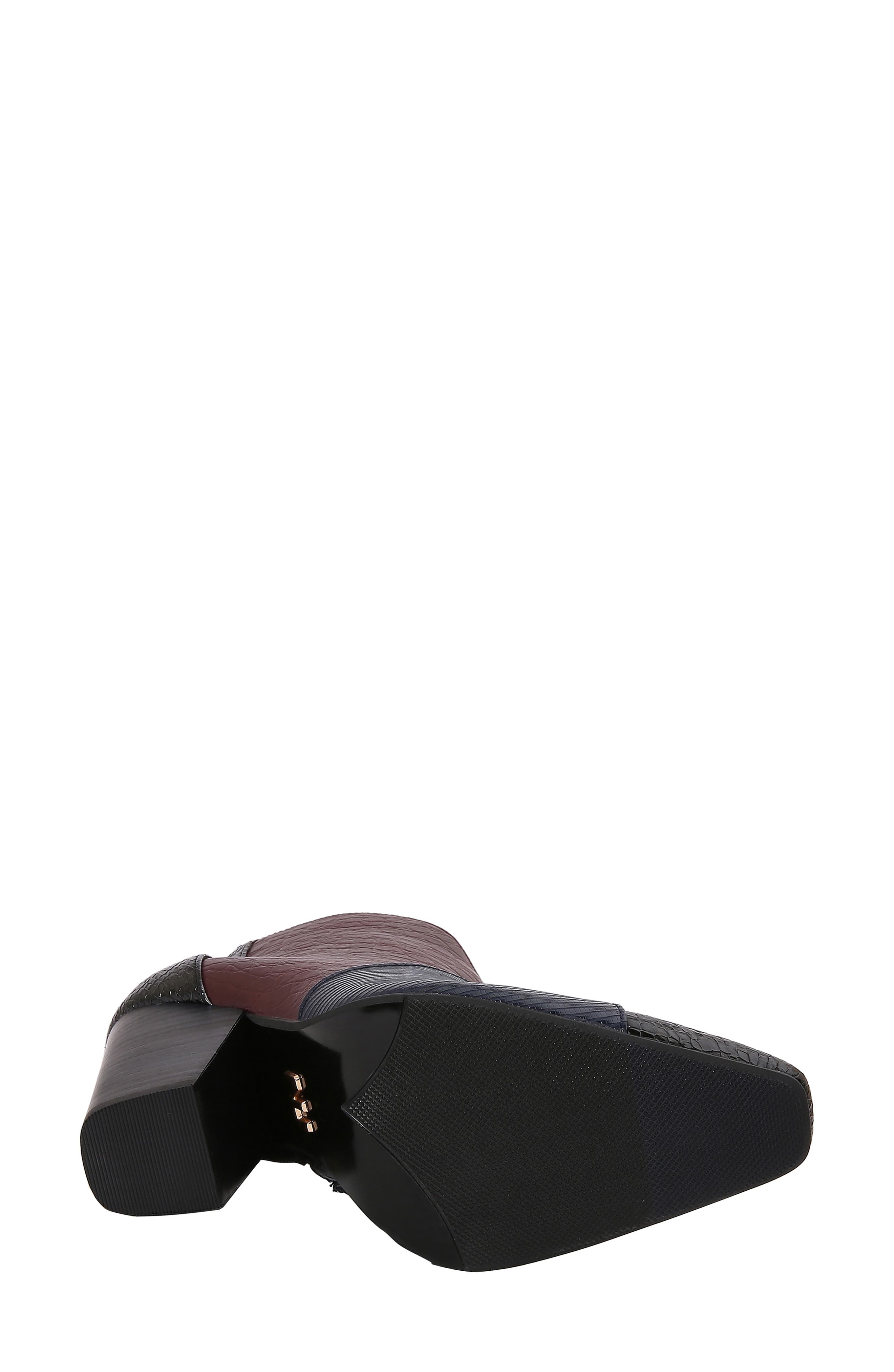 NINETY UNION Astoria Snip Toe Bootie, Alternate, color, Black Multi