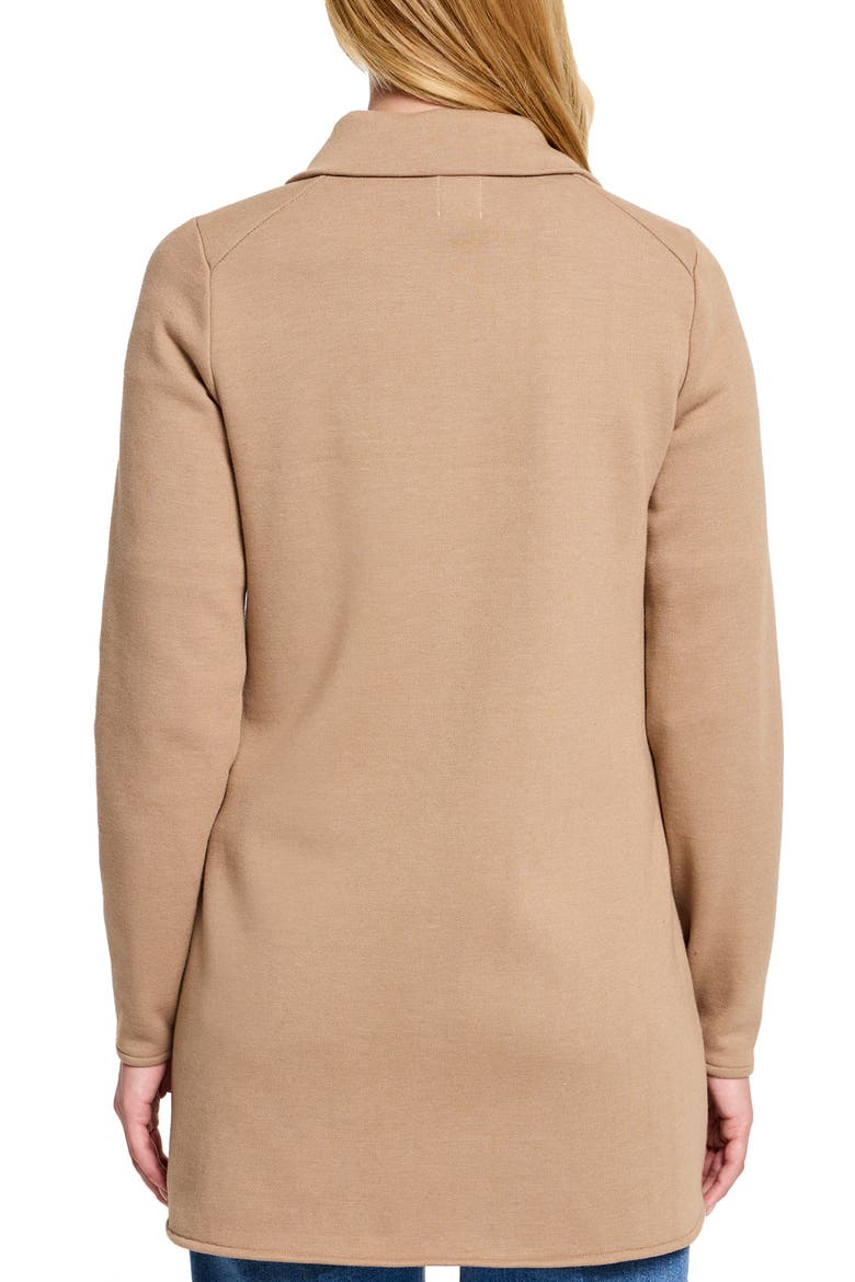 Around Town Open Front Knit Jacket, Alternate, color, MOCHACHINO