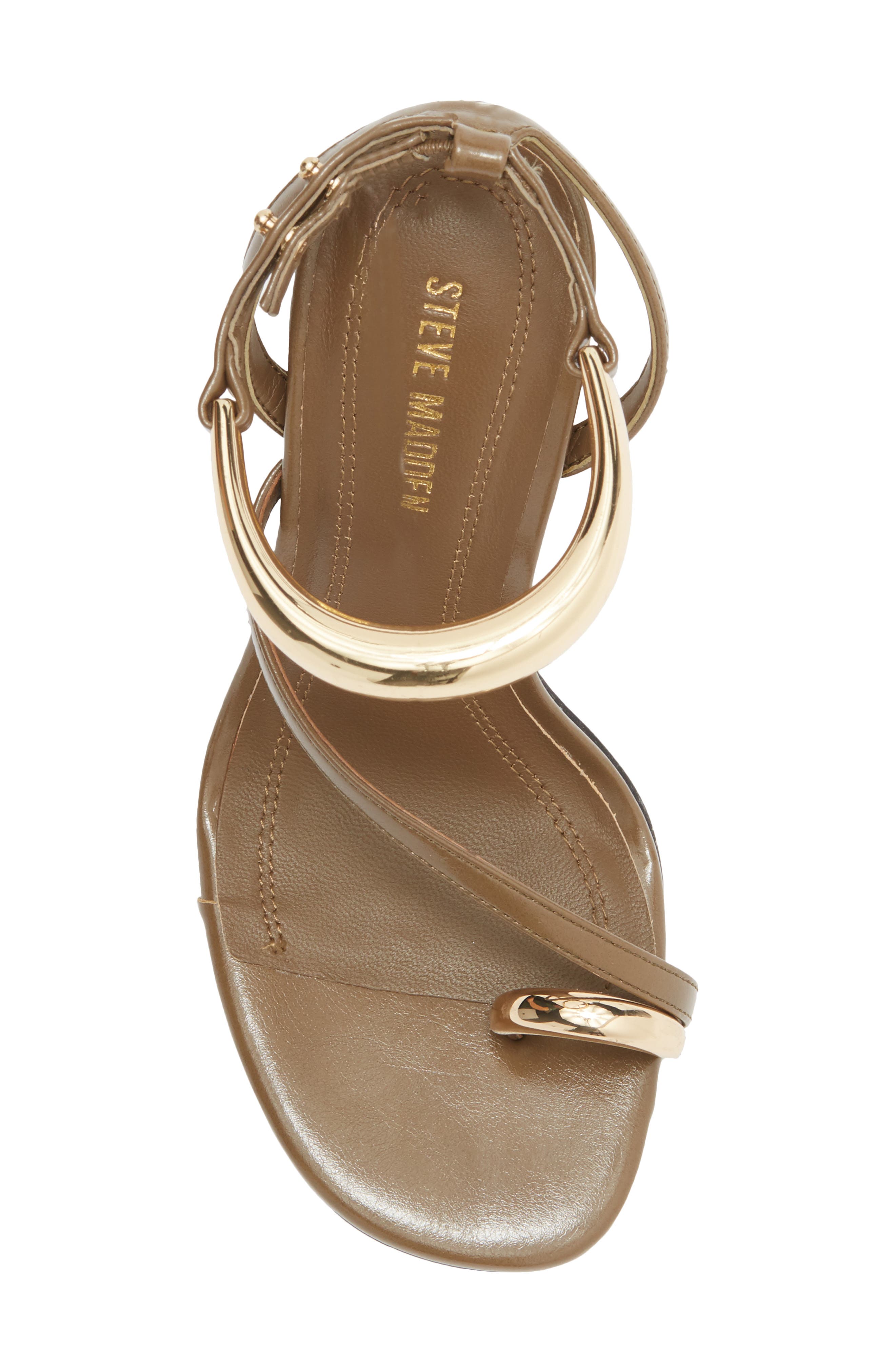 Steve Madden Tia Ankle Strap Sandal, Alternate, color, Olive
