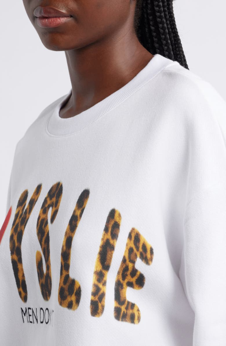 BOYS LIE Caitlyn Coded Kara Crewneck Sweatshirt, Alternate, color, 