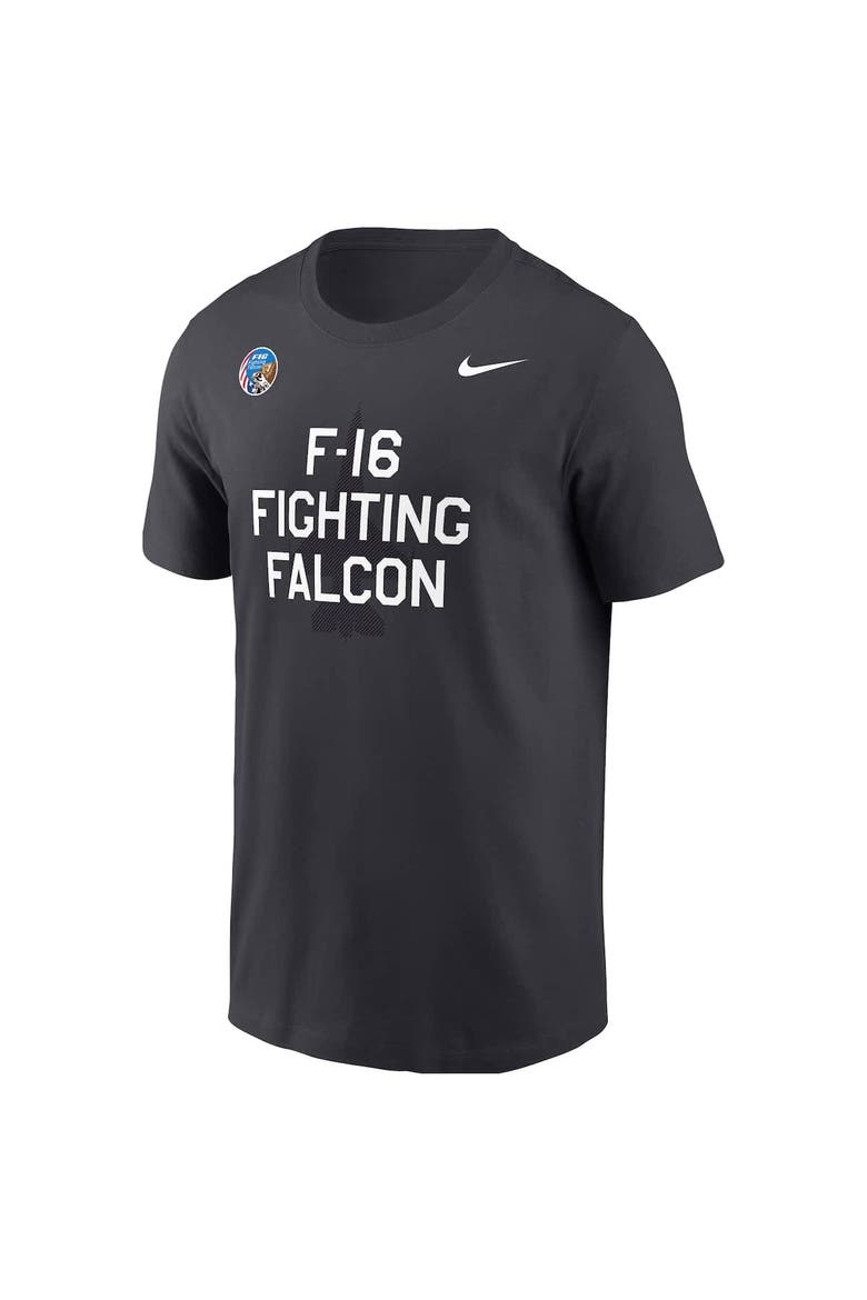 Men's Nike Anthracite Air Force Falcons APLS Fighting Falcon Collection Rivalry T-Shirt, Alternate, color, Anthracite
