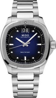 MIDO Multifort Square Automatic Bracelet Watch, 40mm
