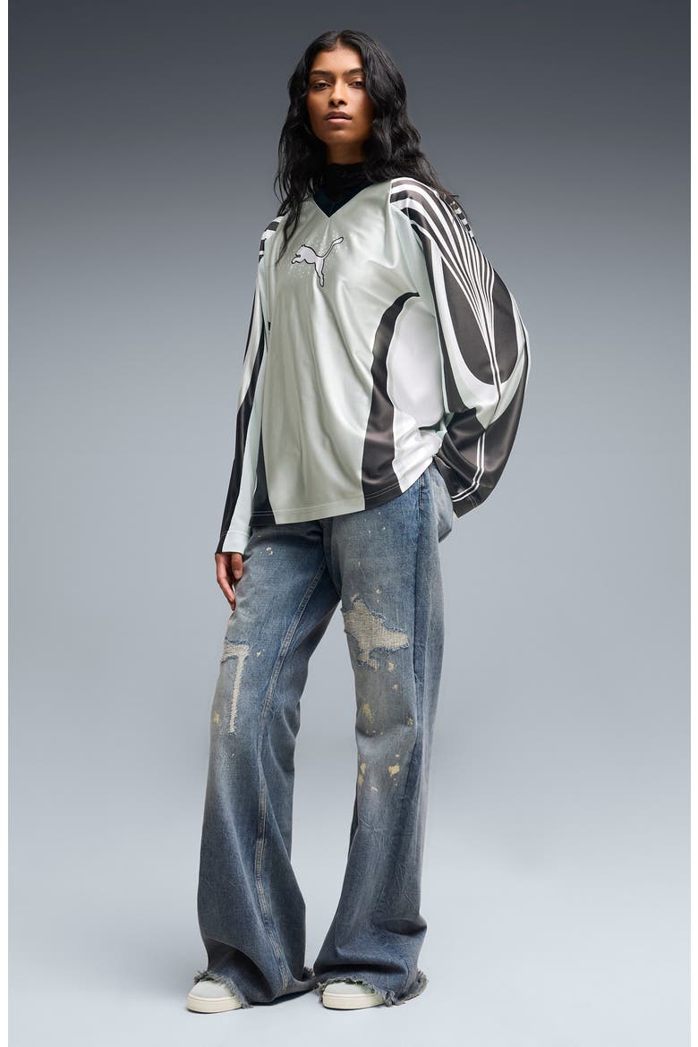 Street Glam T-Shirt, Alternate, color, CREME DE MINT