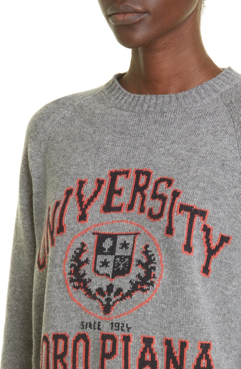 Loro Piana University Cashmere Sweater, Alternate, color, 