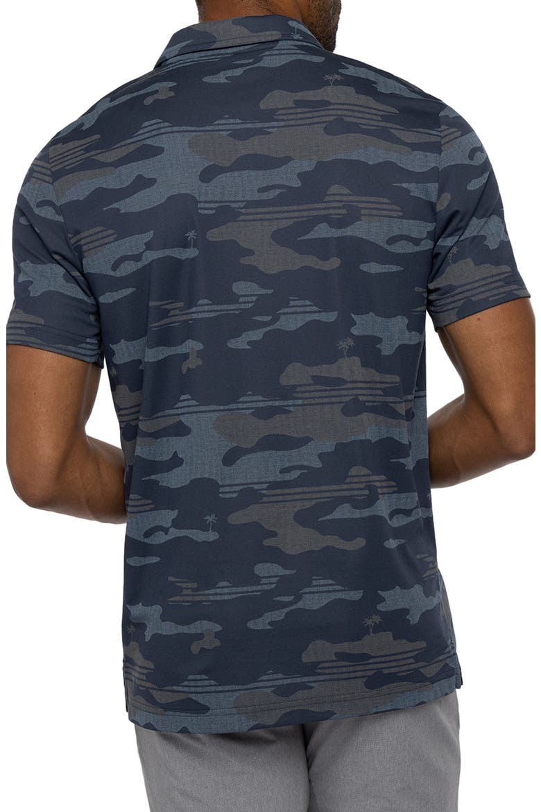 Beachside Stealth Camo Polo, Alternate, color, BLUE NIGHTS