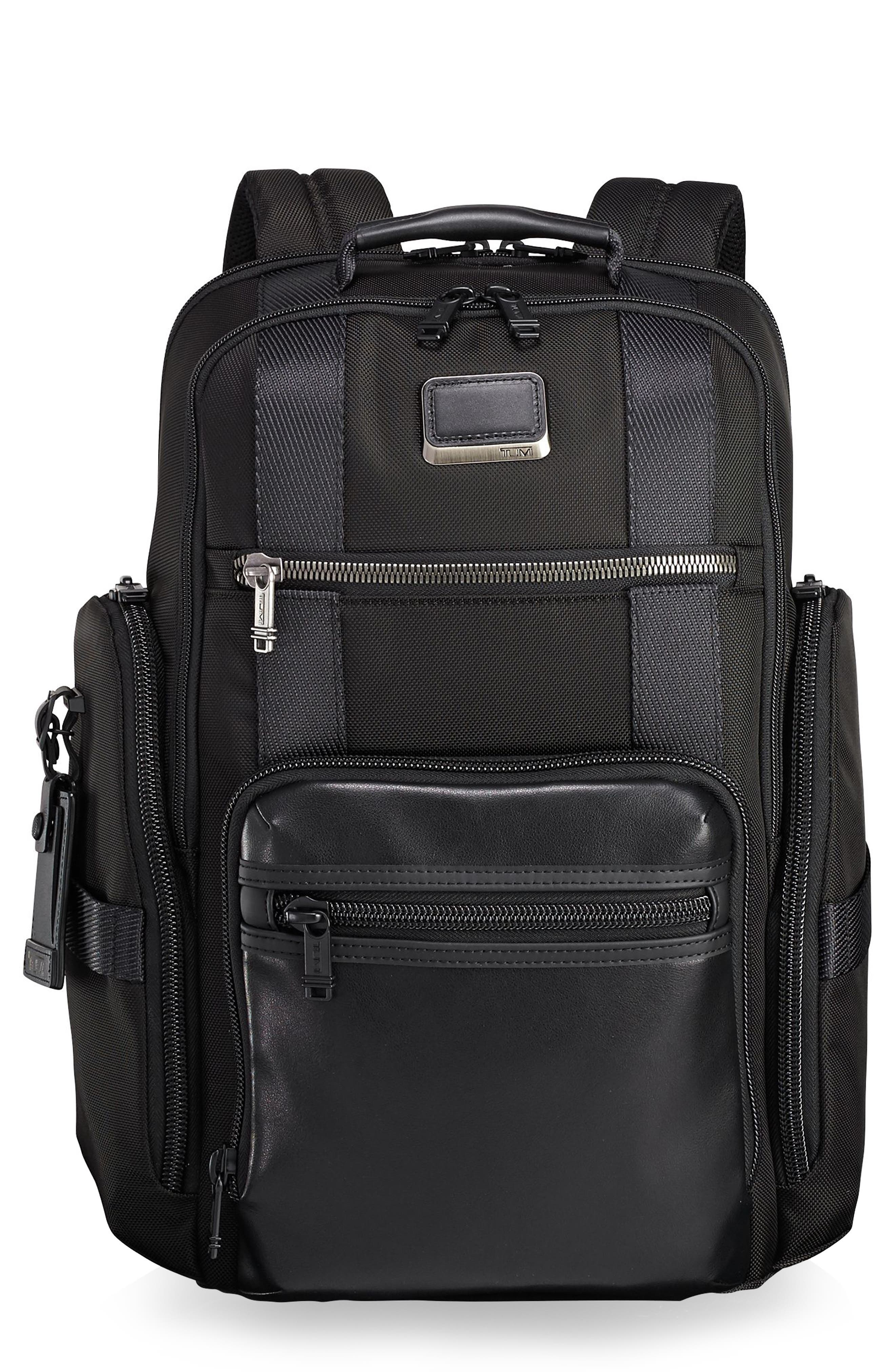 TUMI Alpha Bravo - Sheppard Deluxe Backpack, Main, color, 