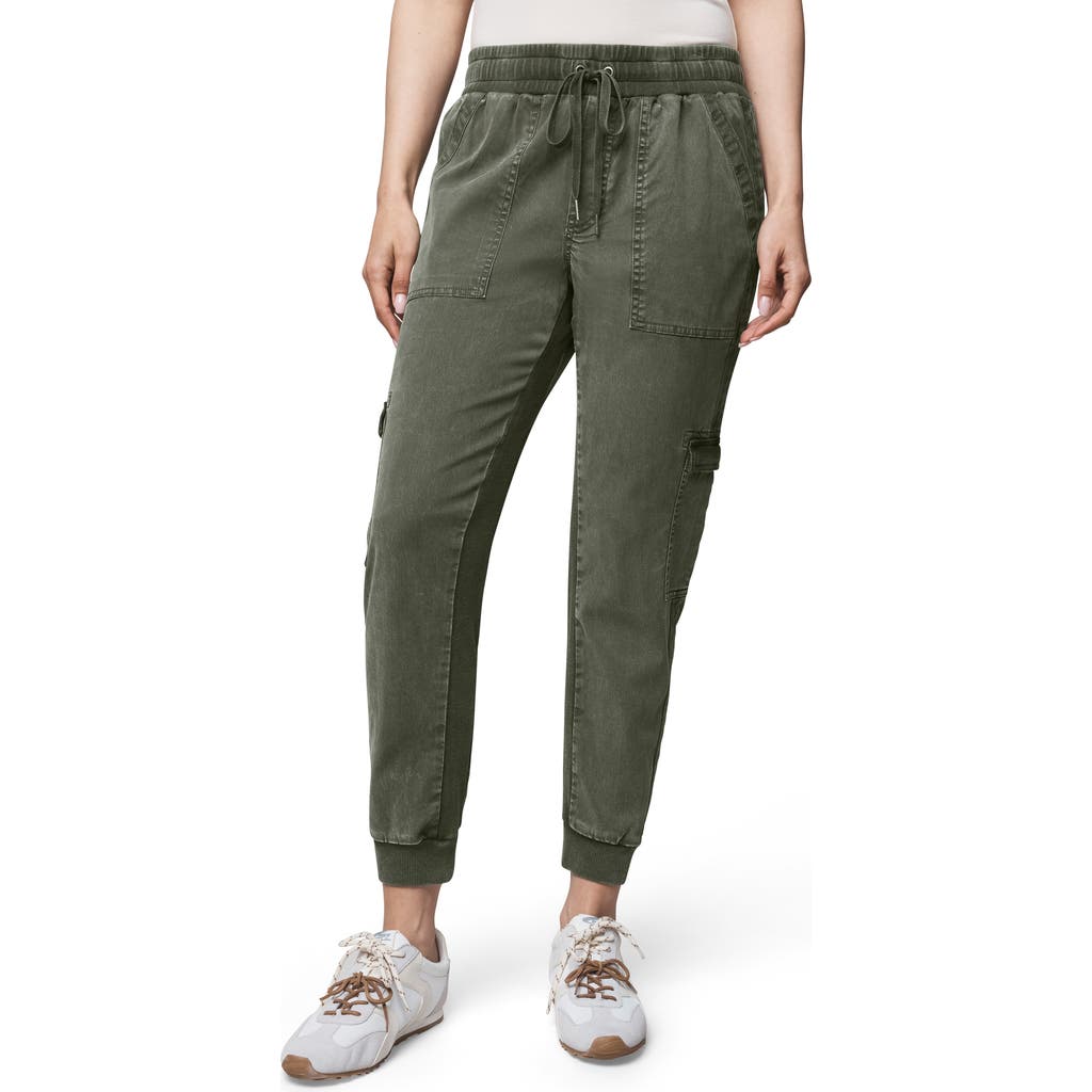 Splendid Jaclyn Drawstring Waist Joggers In White