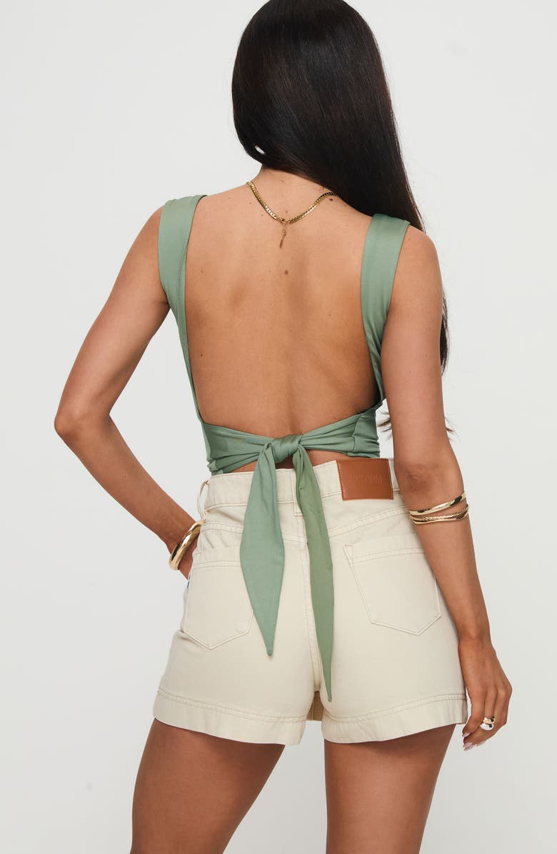 Princess Polly Heuston Denim Skort, Alternate, color, 