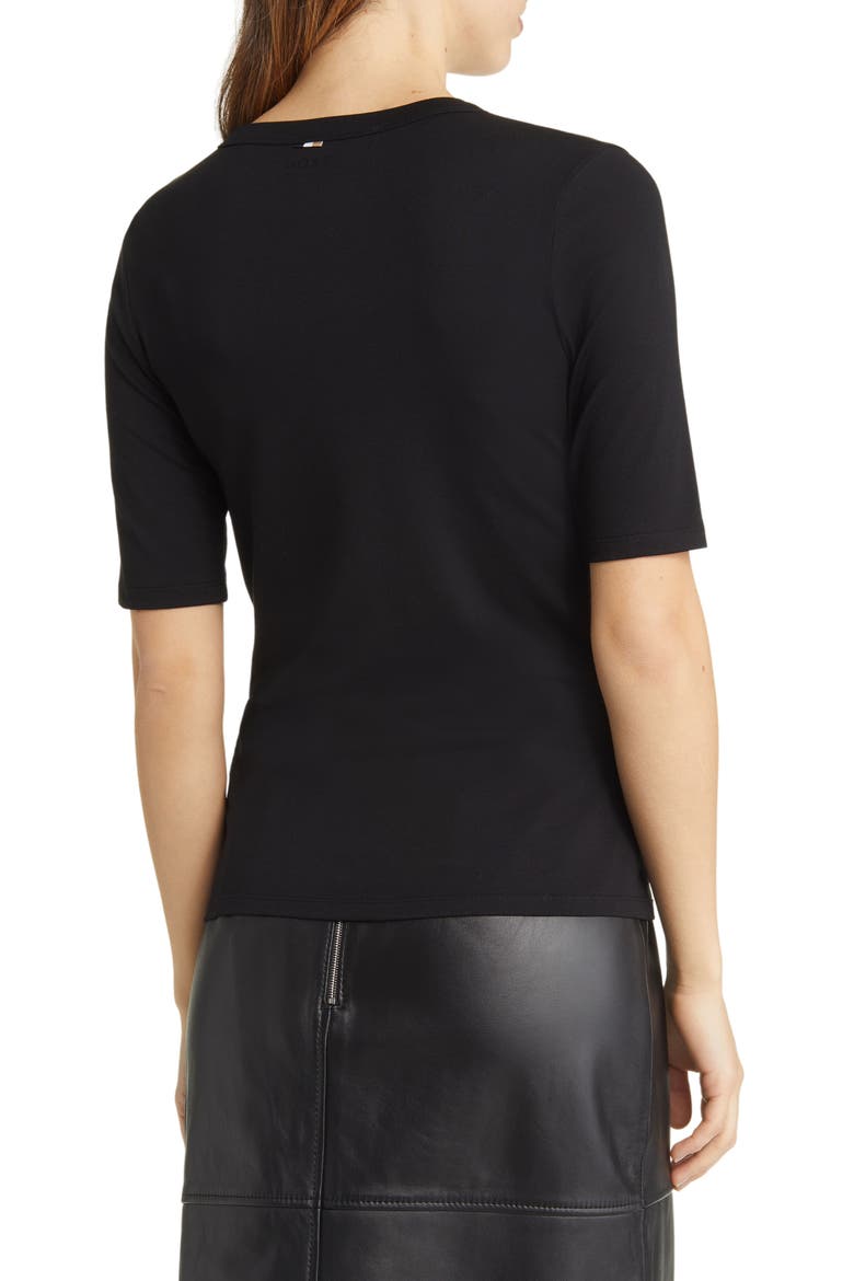 Efita Short Sleeve T-Shirt, Alternate, color, BLK