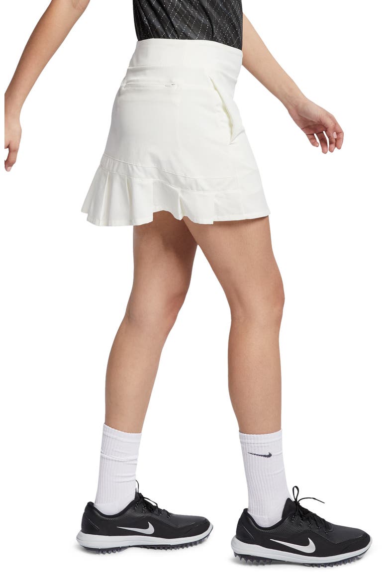 Flex Dri-FIT Ruffle Golf Skirt, Alternate, color, SAIL/ SAIL/ SAIL