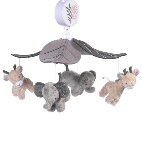 Lambs & Ivy Baby Jungle Animals Musical Crib Mobile Soother Toy In Multi