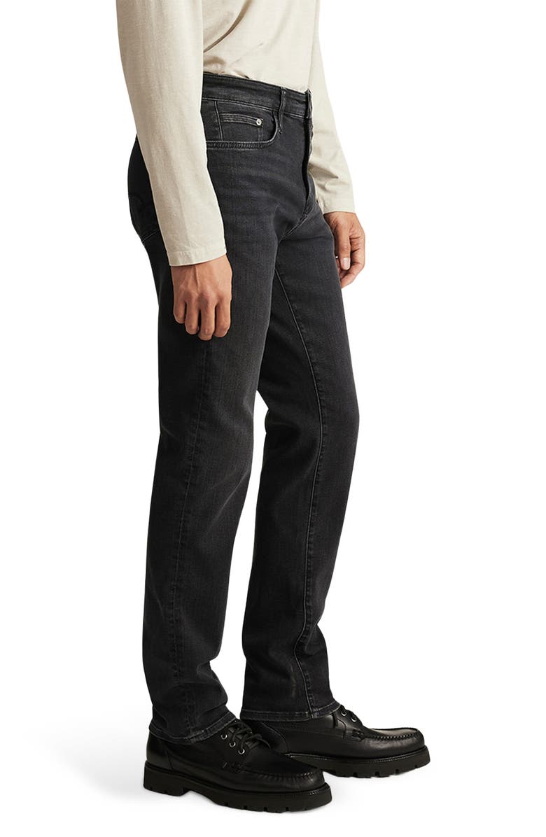 Mavi Jeans Steve Athletic Fit Jeans, Alternate, color, Dark Smoke Supermove