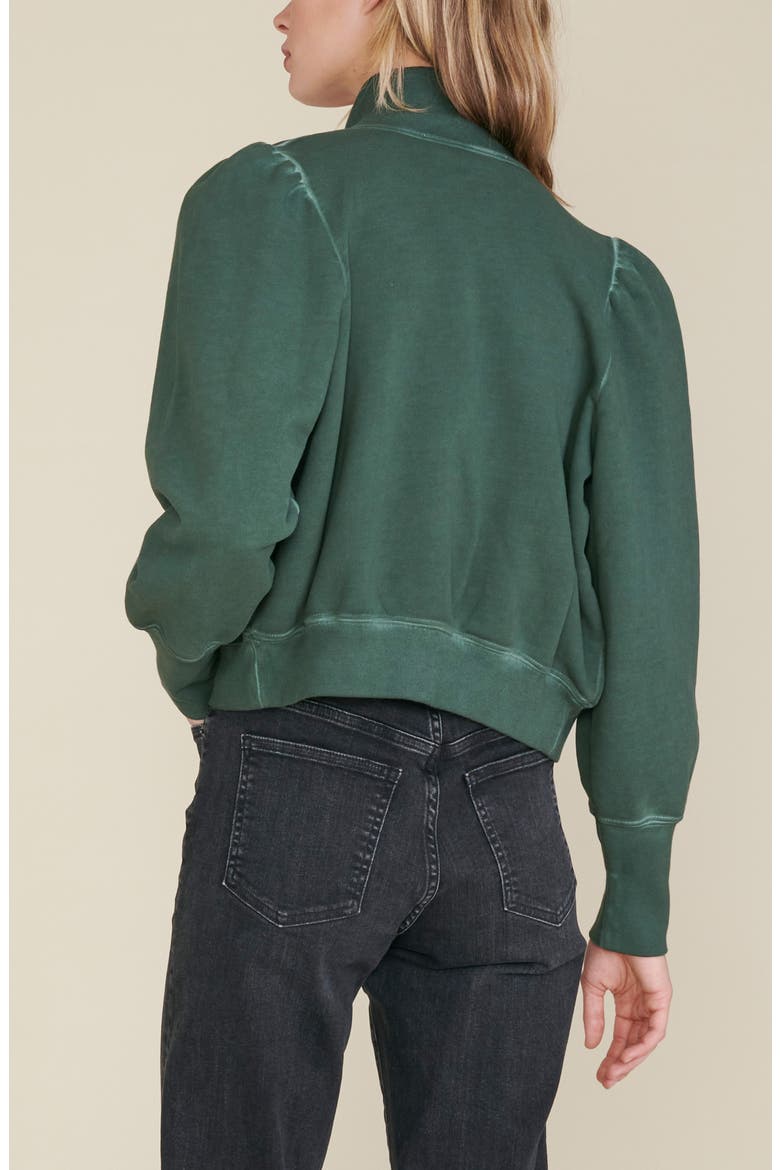 Siedel Zip Sweatshirt, Alternate, color, GREEN