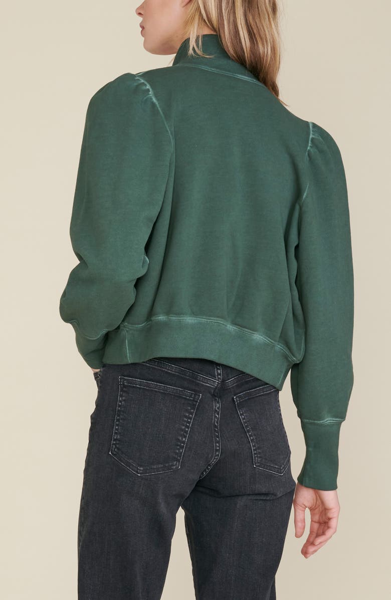 Veronica Beard Siedel Zip Sweatshirt, Alternate, color,