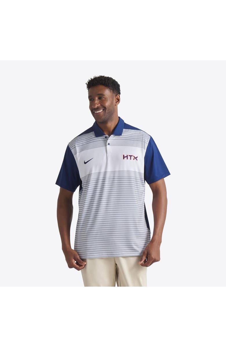 Nike Men's Nike  White/Navy Houston Astros 2025 City Connect Fashion Legacy Icon Vapor Performance Polo, Alternate, color, White