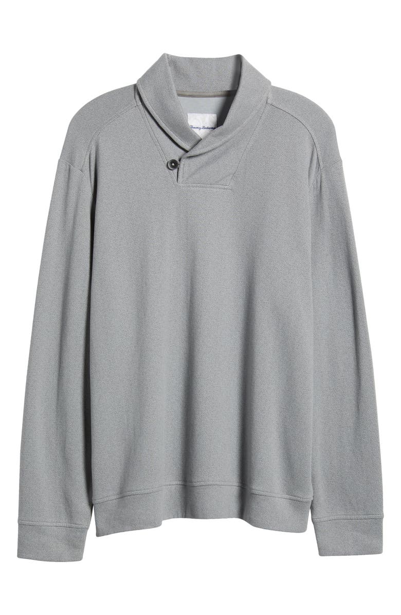 Tommy Bahama Deer Harbor Shawl Collar Cotton & Viscose Pullover, Alternate, color, 