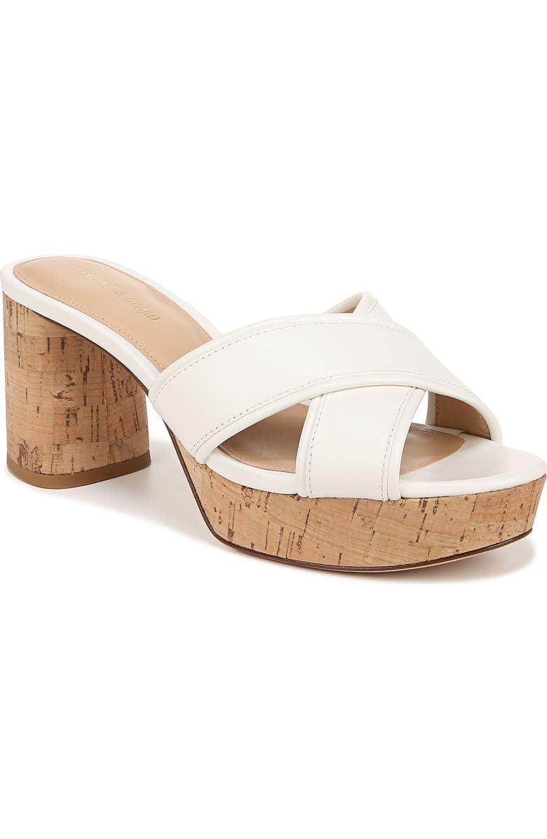 Veronica Beard Dory Platform Slide Sandal, Main, color,