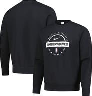 Nike Men's Nike  Black Minnesota Timberwolves 2025/26 Authentic Practice Club Sweatshirt