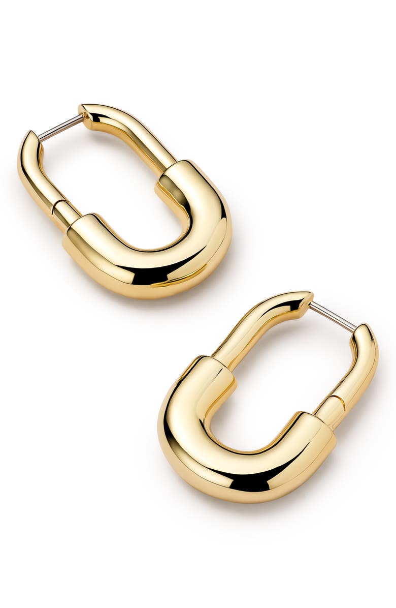 Ana Luisa Brynley Hoop Earrings, Alternate, color, Gold