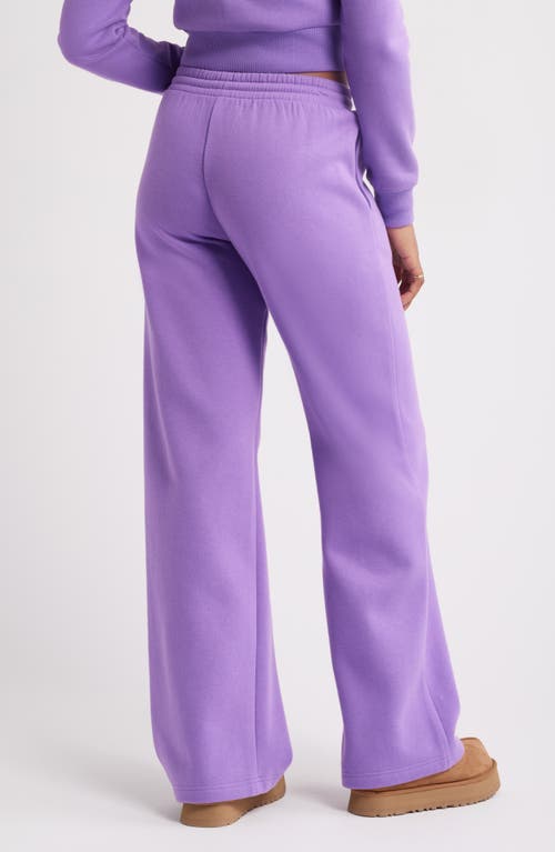 Bp. Wide Leg Fleece Pants In Brown