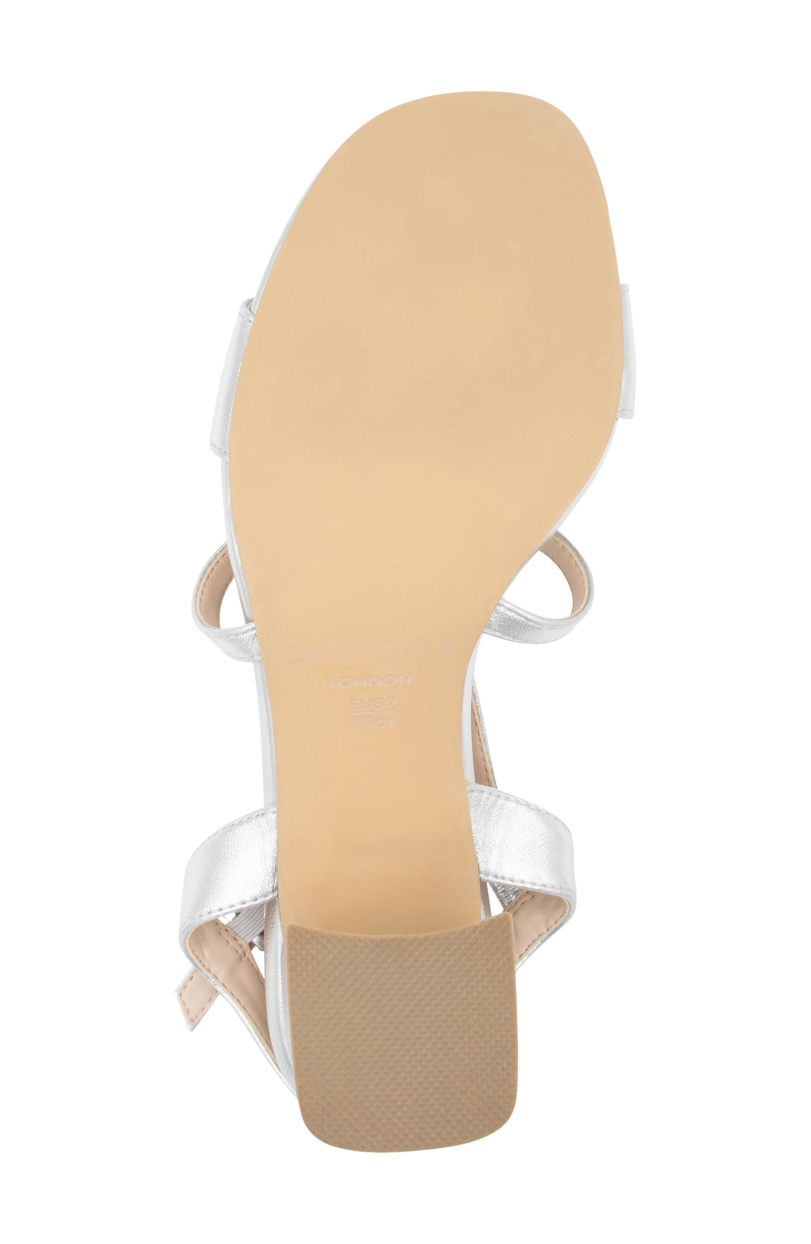 Paradox London Pink Honeysilk Strappy Sandal, Alternate, color, 