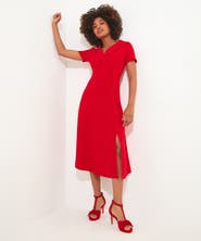 Joe Browns Retro Button Midi Dress