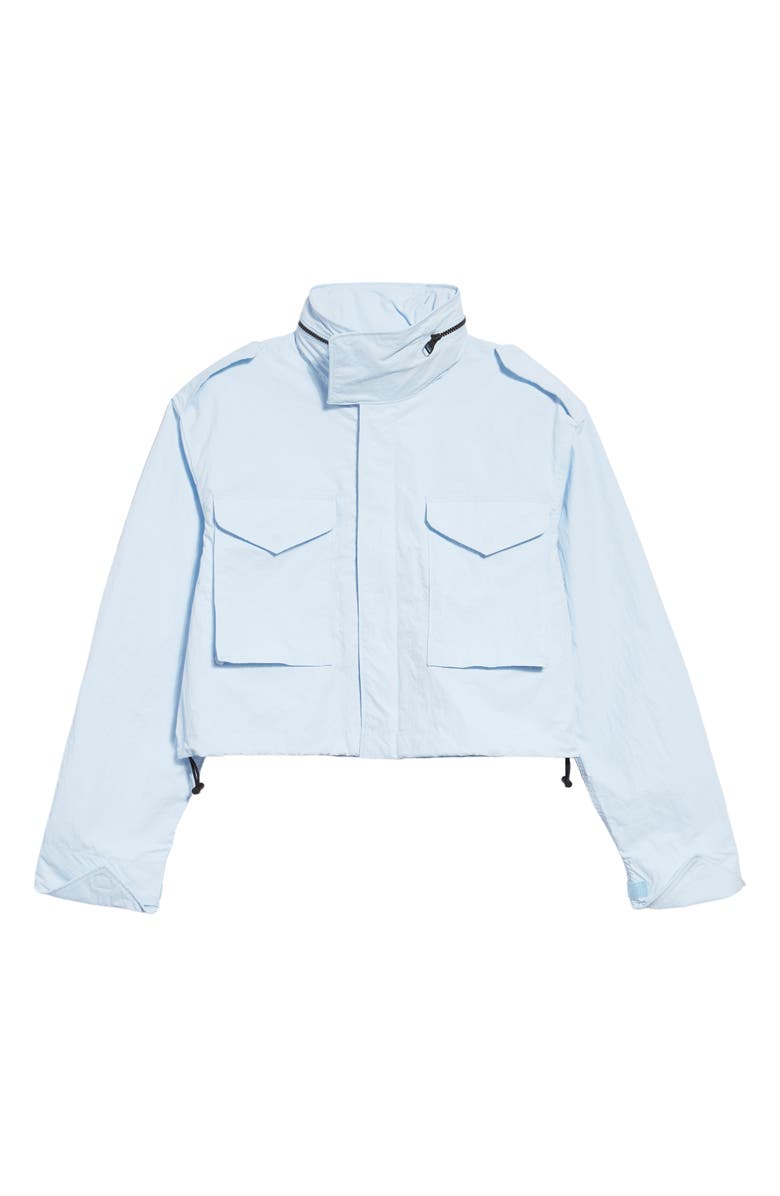 Reebok x Victoria Beckham Crop Ripstop Windbreaker, Alternate, color, 