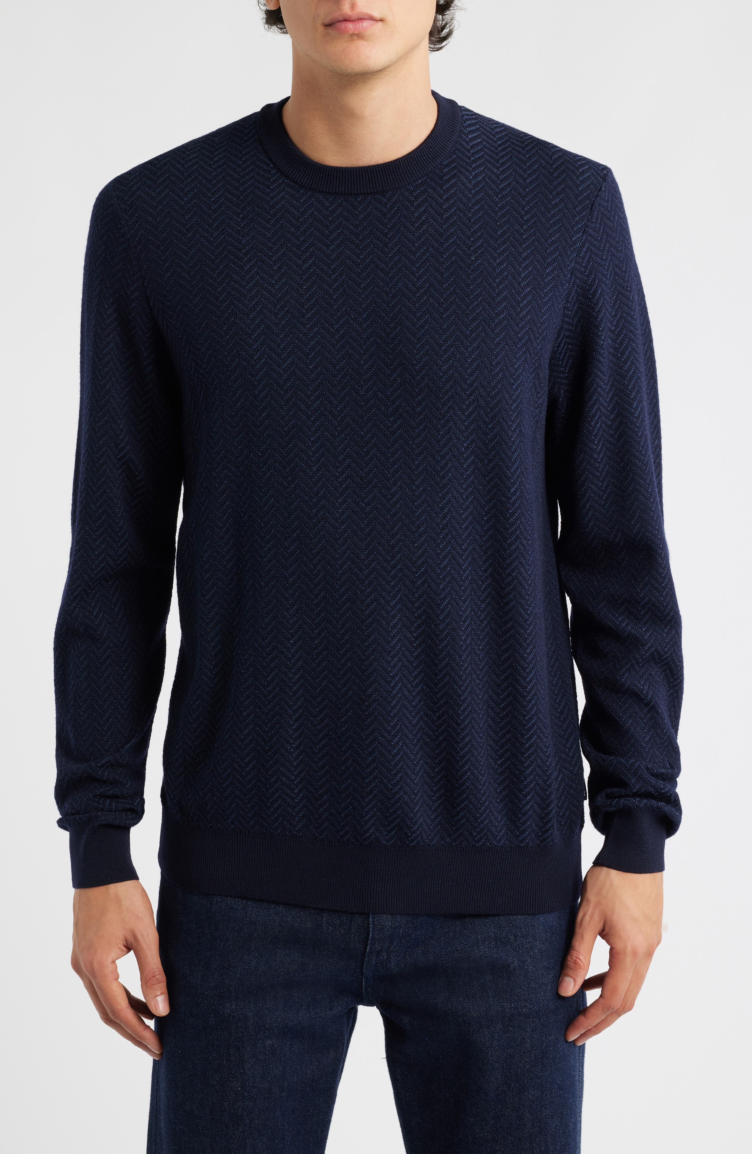 BOSS Habito Wool Blend Sweater