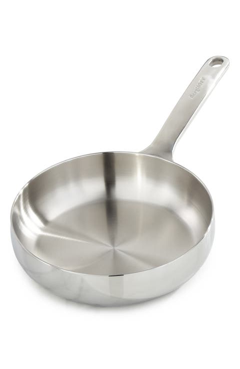 Belly Tri-Ply Stainless Steel Skillet