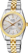 GEVRIL Men's West Village Automatic Stainless Steel Bracelet Watch, 40mm