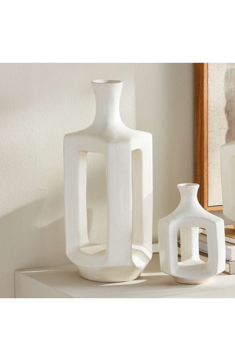Napa Home & Garden Sonya Vase Tall, Alternate, color, White