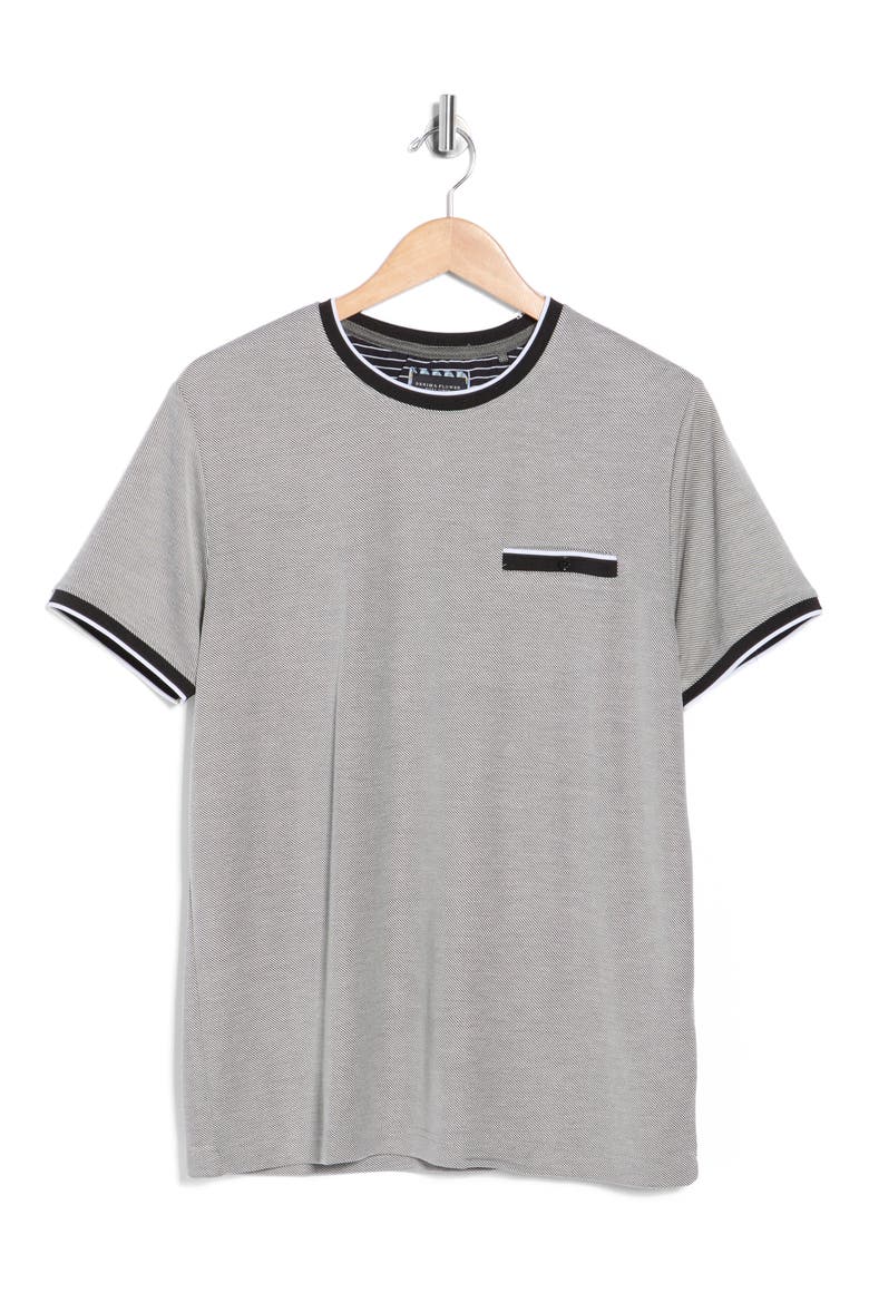 Tipped Pocket T-Shirt, Alternate, color, BLACK