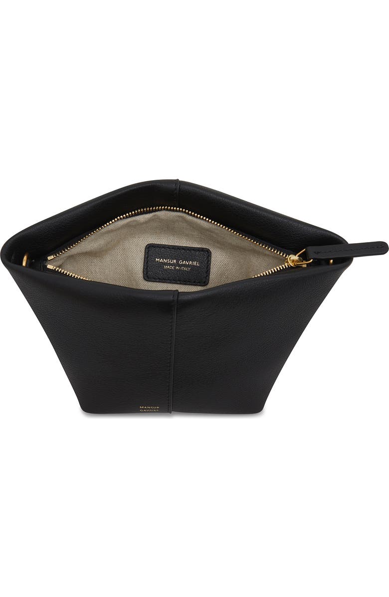 Mansur Gavriel Mini Tulipano Leather Crossbody Bag, Alternate, color,