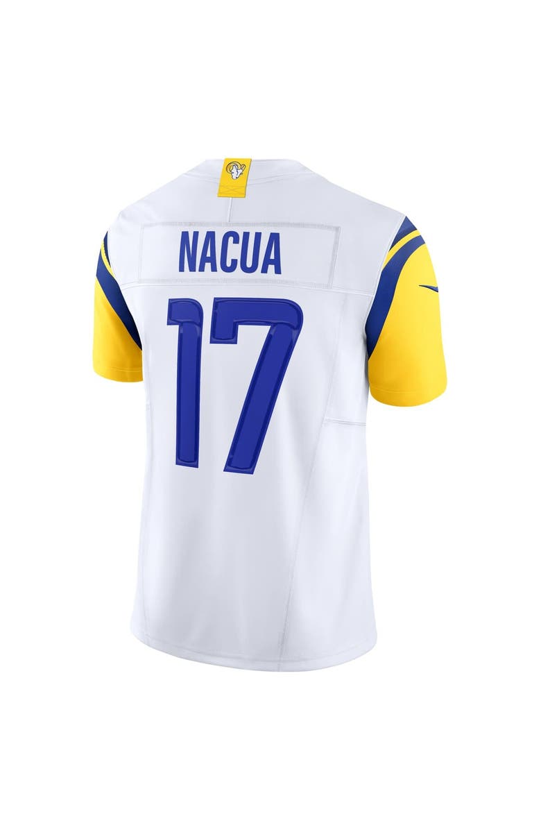 Nike Men's Nike Puka Nacua White Los Angeles Rams Vapor F.U.S.E. Limited Jersey, Alternate, color, White