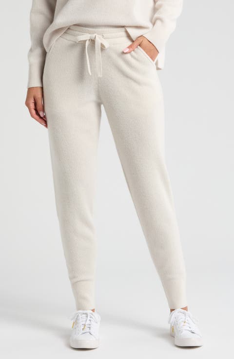 Wool & Cashmere Knit Joggers