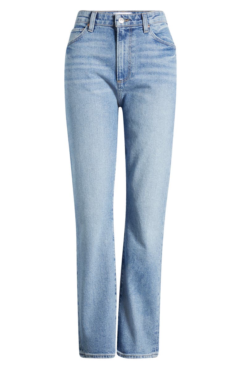 PAIGE Billy Straight Leg Jeans, Alternate, color, Leeladest