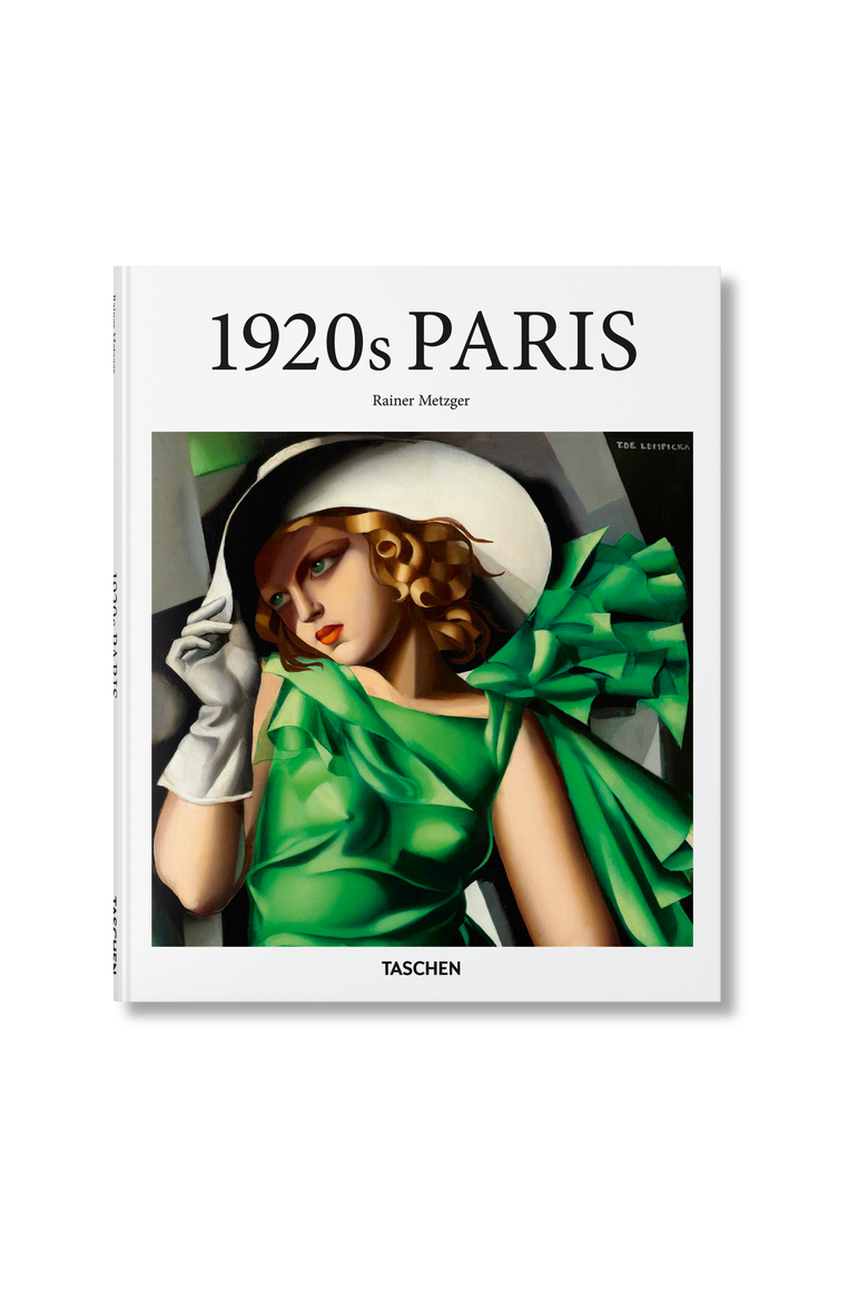 1920s Paris Book, Main, color, White