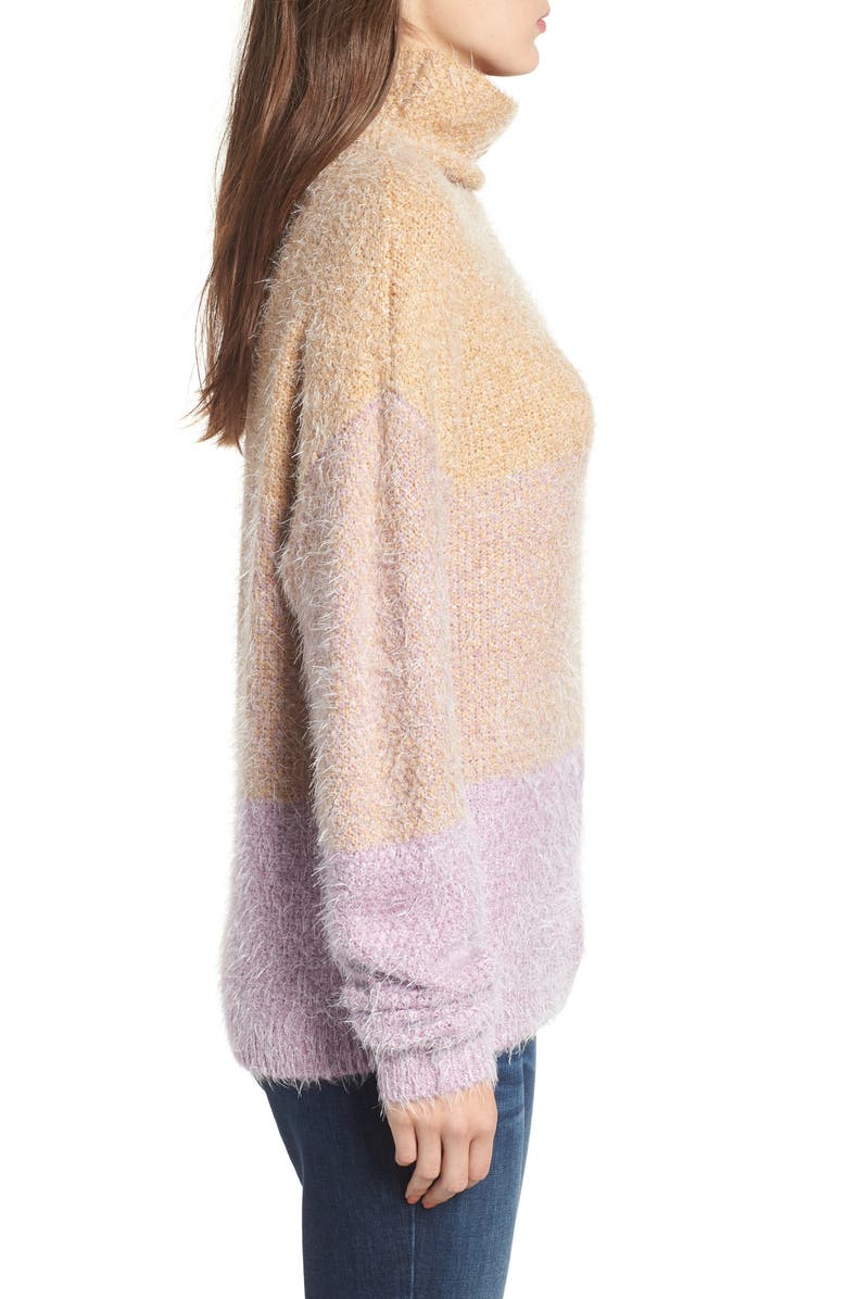 BP. Ombré Eyelash Sweater, Alternate, color, 