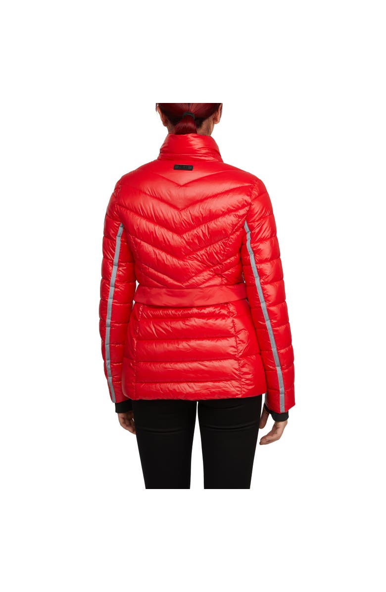 Pajar Women's Bailey Packable Lightweight Puffer Thinsulate with Detachable Hood, Alternate, color, Current Red