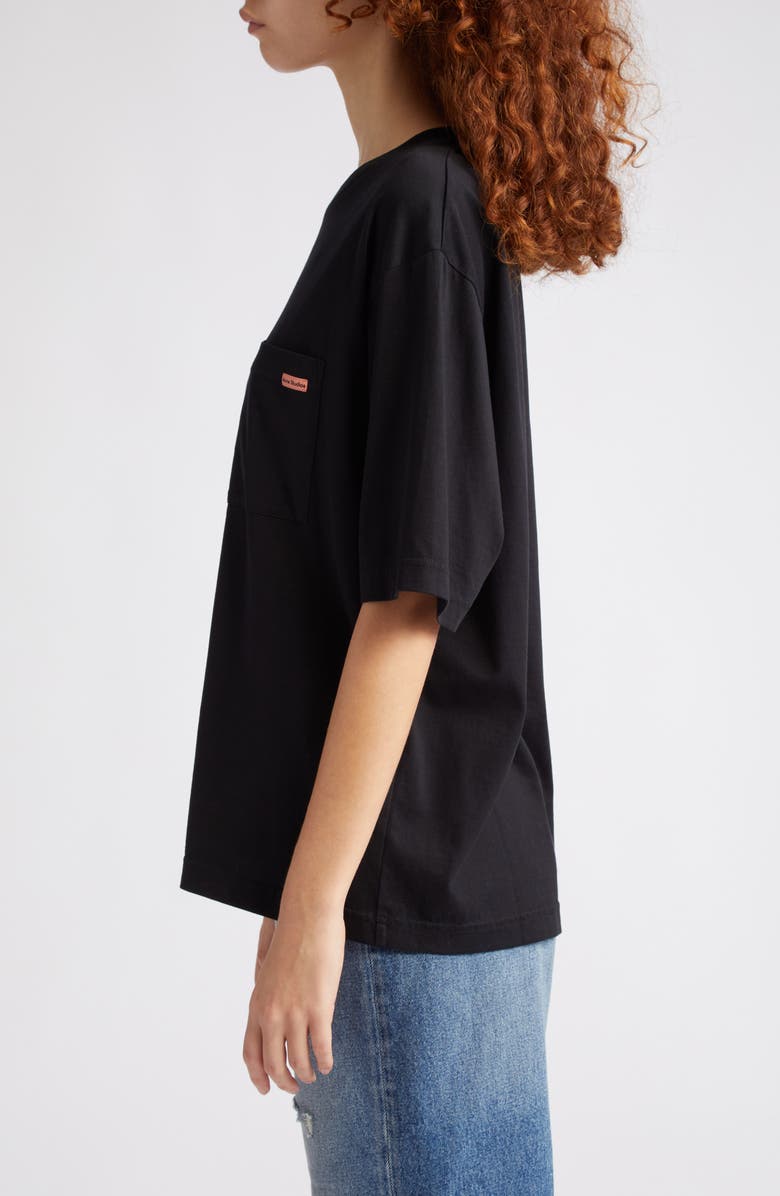 Acne Studios Edie U Pink Label Pocket T-Shirt, Alternate, color, 