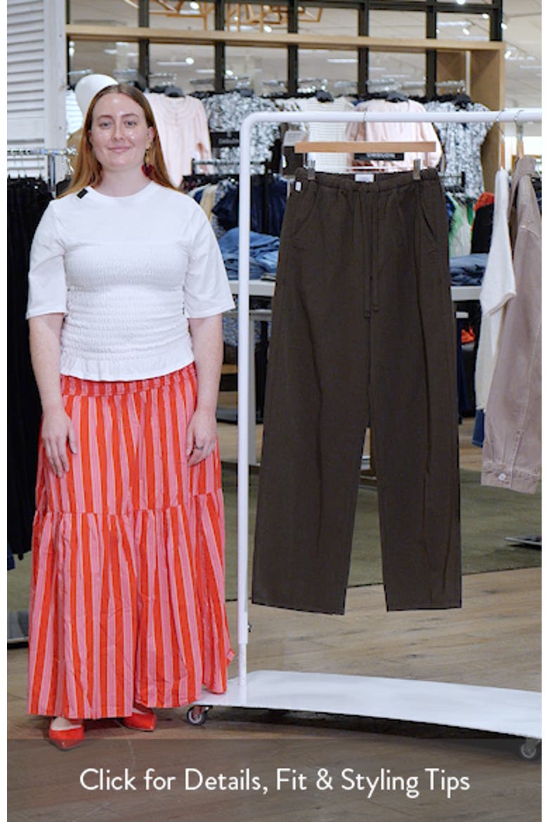 Aurora Pull-On Stretch Cotton Pants video